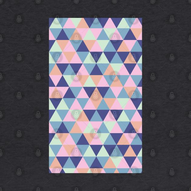 Retro Triangle Pattern by nolabel